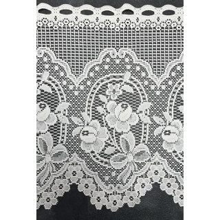 Valletje nr.352 ecru hoogte 62cm | Valletjes gordijnen