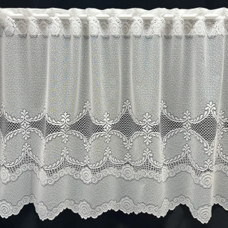 Valletje nr.519 offwhite hoogte 61cm | Valletjes gordijnen