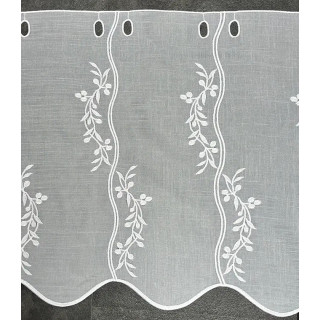 Valletje nr.529 wit 46cm hoog | Valletjes gordijnen