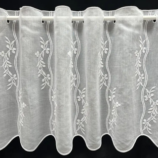 Valletje nr.529 wit 46cm hoog | Valletjes gordijnen