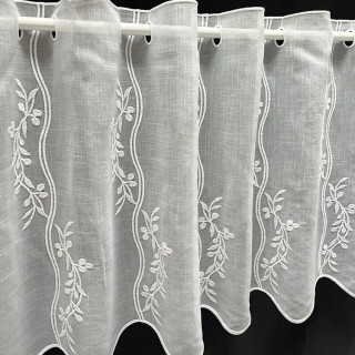 Valletje nr.529 wit 46cm hoog | Valletjes gordijnen
