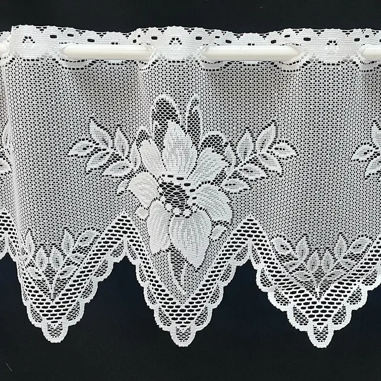 Valletje 326 hoogte 29cm wit | Vitrage valletjes