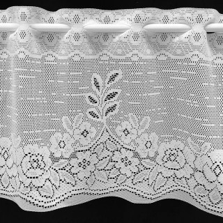 Valletje nr.325 hoogte 33cm wit | Vitrage valletjes