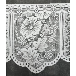 Valletje nr.327 wit hoogte 48cm | Valletjes gordijnen