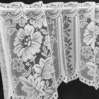 Valletje nr.327 wit hoogte 48cm | Valletjes gordijnen