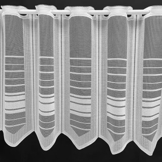 Valletje nr. 55 hoogte 45cm wit | Valletjes gordijnen