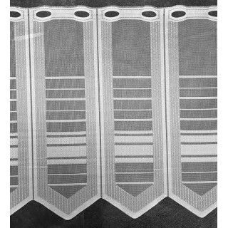 Valletje nr. 55 hoogte 45cm wit | Valletjes gordijnen