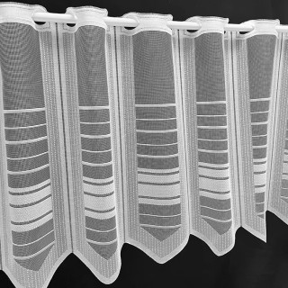 Valletje nr. 55 hoogte 45cm wit | Valletjes gordijnen