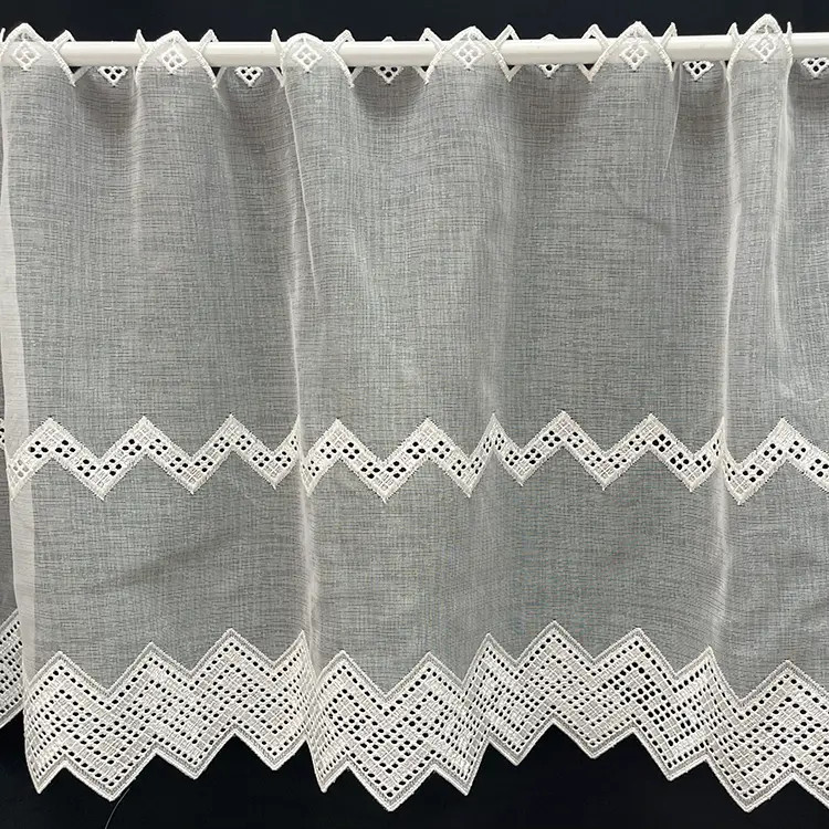 Valletje nr. 334 pearl (offwhite) hoogte 45cm | Valletjes gordijnen