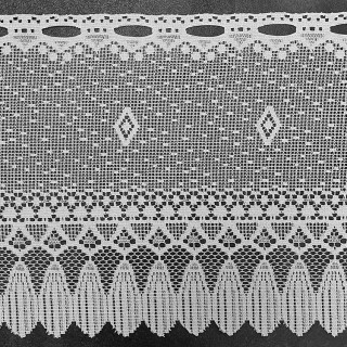 Valletje nr.170 wit 29cm hoog | Korte vitrage valletjes