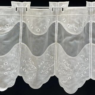 Valletje nr.167 hoogte 32cm naturel | Vitrage valletjes