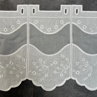 Valletje nr.167 hoogte 32cm naturel | Vitrage valletjes