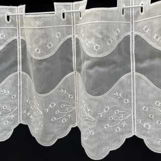 Valletje nr.167 hoogte 32cm naturel | Vitrage valletjes