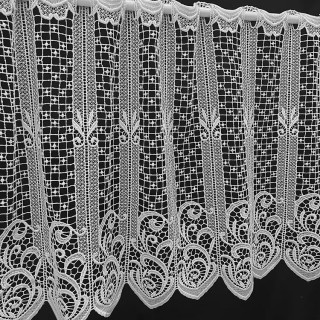 Valletje nr.174 wit hoogte 46cm | Valletjes gordijnen