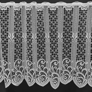 Valletje nr.174 wit hoogte 46cm | Valletjes gordijnen