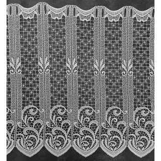 Valletje nr.174 wit hoogte 46cm | Valletjes gordijnen