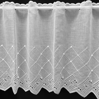 Valletje nr. 154 wit hoogte 46cm | Valletjes gordijnen