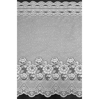 Valletje 169 wit hoogte 60cm | Valletjes gordijnen