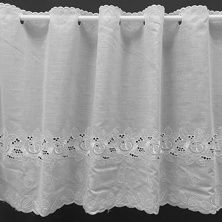 Valletje nr.179 wit hoogte 48cm | Valletjes gordijnen