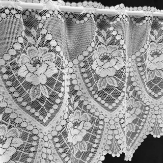 Valletje nr.337 wit hoogte 55cm | Valletjes gordijnen