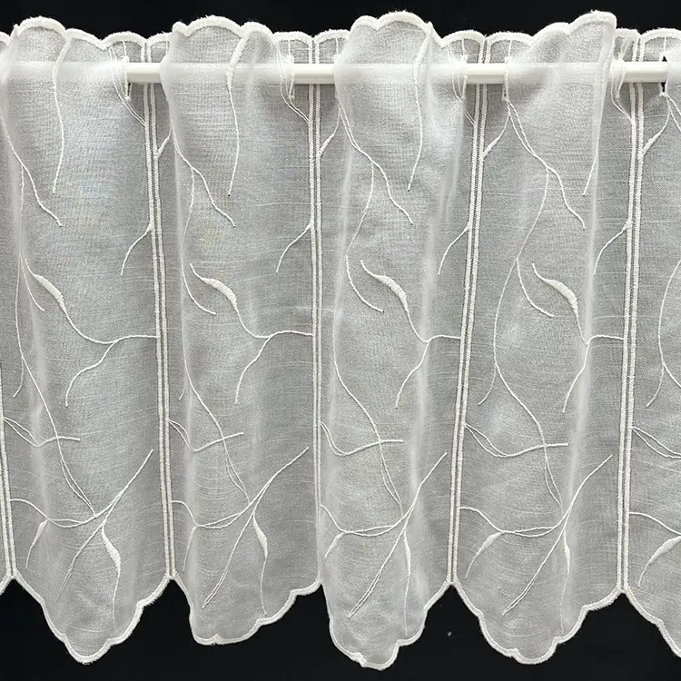 Valletje nr. 52 wit hoogte 46cm| Valletjes gordijnen