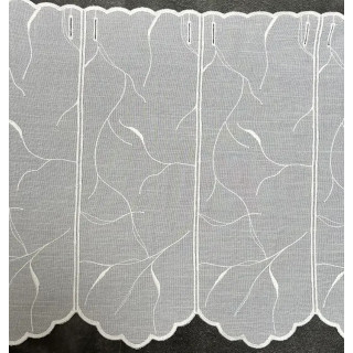 Valletje nr. 52 wit hoogte 46cm| Valletjes gordijnen