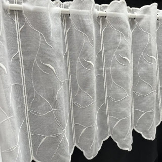 Valletje nr. 52 wit hoogte 46cm| Valletjes gordijnen