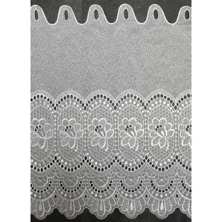 Valletje nr.45 wit hoogte 57cm | Valletjes gordijnen