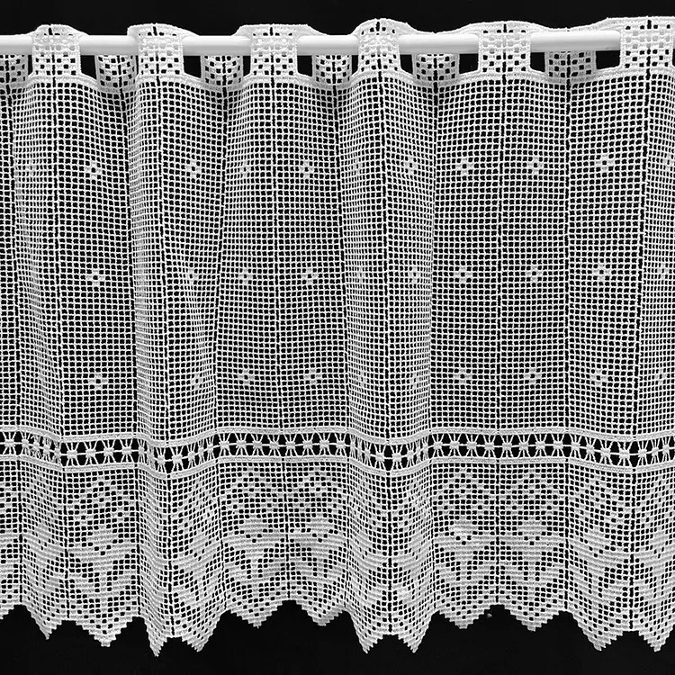 Valletje nr.43 wit hoogte 46cm | Valletjes gordijnen
