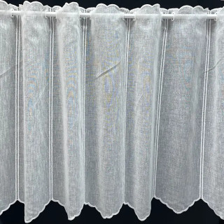 Valletje nr. 330 wit hoogte 62cm | Valletjes gordijnen