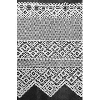 Valletje nr. 130 wit hoogte 60cm | Valletjes gordijnen