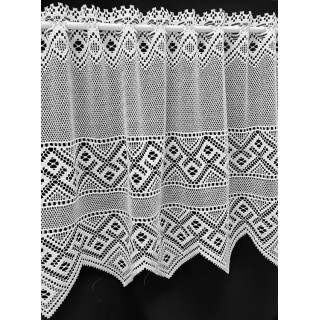 Valletje nr. 130 wit hoogte 60cm | Valletjes gordijnen