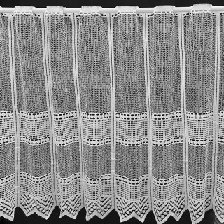 Valletje nr. 96 wit hoogte 61cm | Valletjes gordijnen