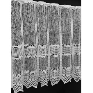 Valletje nr. 96 wit hoogte 61cm | Valletjes gordijnen