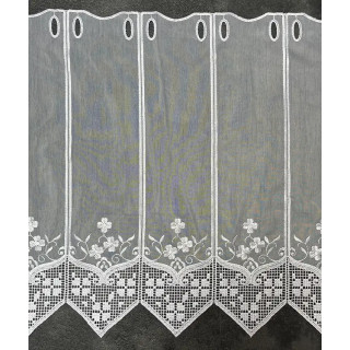 Valletje nr.500 wit 47cm hoog | Valletjes gordijnen