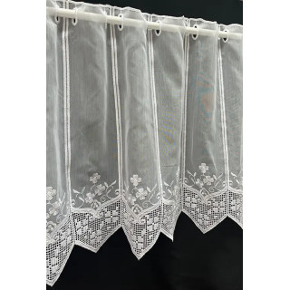 Valletje nr.500 wit 47cm hoog | Valletjes gordijnen