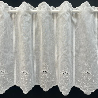 Valletje nr.168 offwhite hoogte 45cm| Valletjes gordijnen