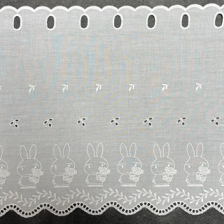 Valletje met Nijntje nr.175 hoogte 34cm wit | Vitrage valletjes