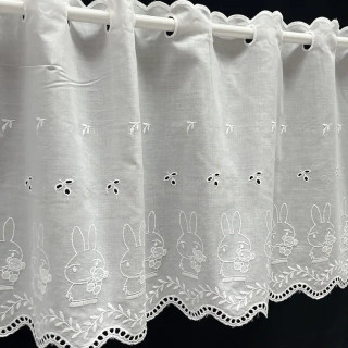 Valletje met Nijntje nr.175 hoogte 34cm wit | Vitrage valletjes