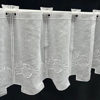 Valletje nr.422 hoogte 29cm wit | Vitrage valletjes