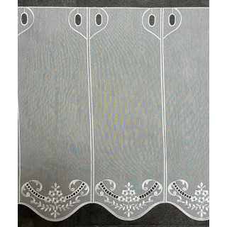 Valletje nr.530 wit 47cm hoog | Valletjes gordijnen