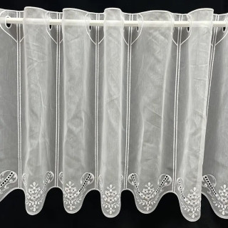 Valletje nr.530 wit 47cm hoog | Valletjes gordijnen