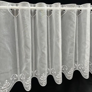 Valletje nr.530 wit 47cm hoog | Valletjes gordijnen