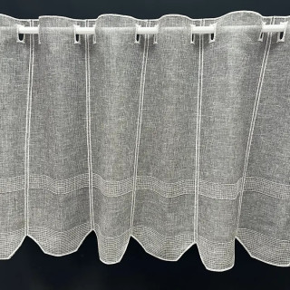 Valletje nr. 18 hoogte 49cm grijs | Valletjes gordijnen