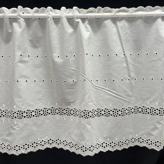 Valletje nr.209 ecru hoogte 47cm| Valletjes gordijnen