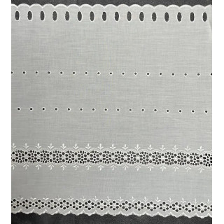 Valletje nr.209 ecru hoogte 47cm| Valletjes gordijnen