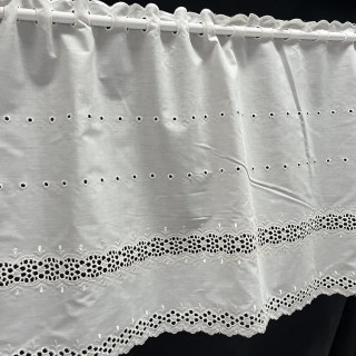 Valletje nr.209 ecru hoogte 47cm| Valletjes gordijnen