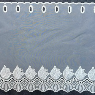 Valletje nr.341 beige 39cm hoog met voile