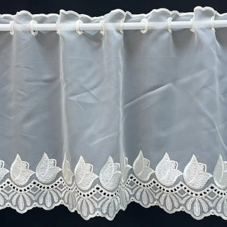 Valletje nr.341 beige 39cm hoog met voile