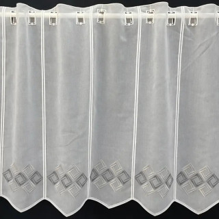 Valletje nr.116 wit met grijs 60cm hoog